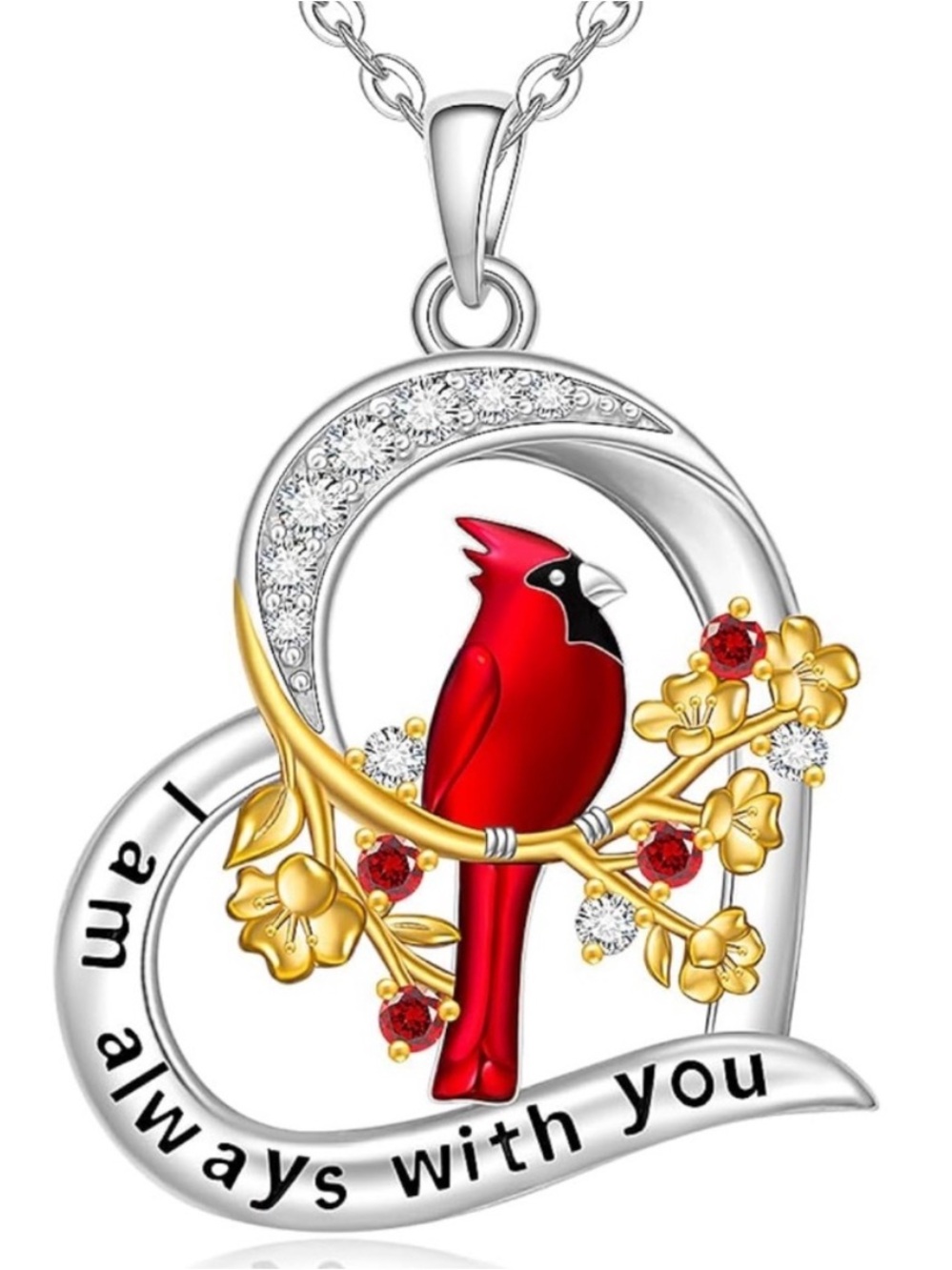 18k Diamond Cardinal Necklace